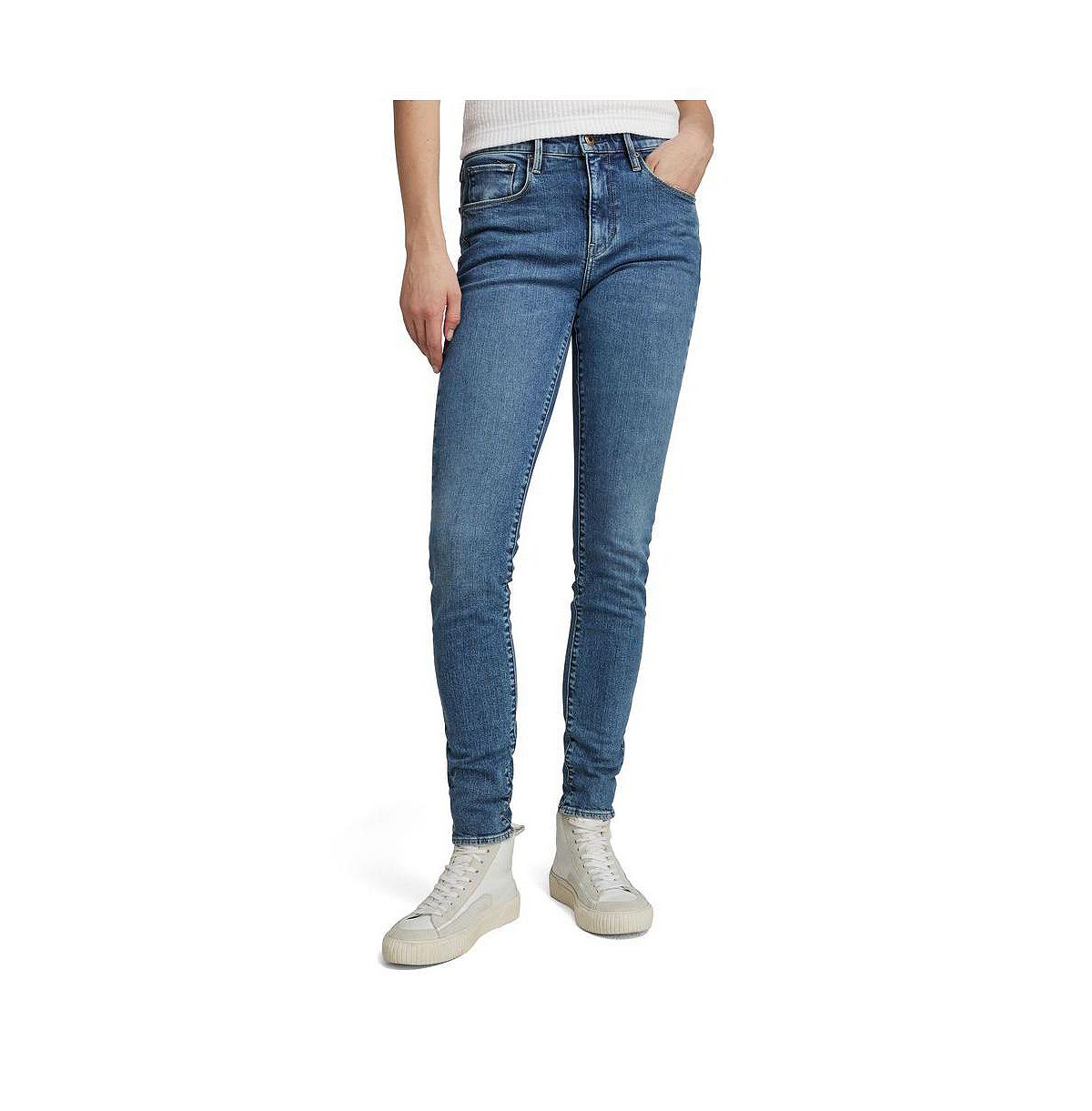 G-Star Women's 3301 Skinny Jeans view 1 — MAYCSS fashion products