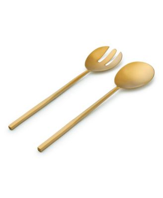 Strait Matte 2-Pc. Salad Server Set