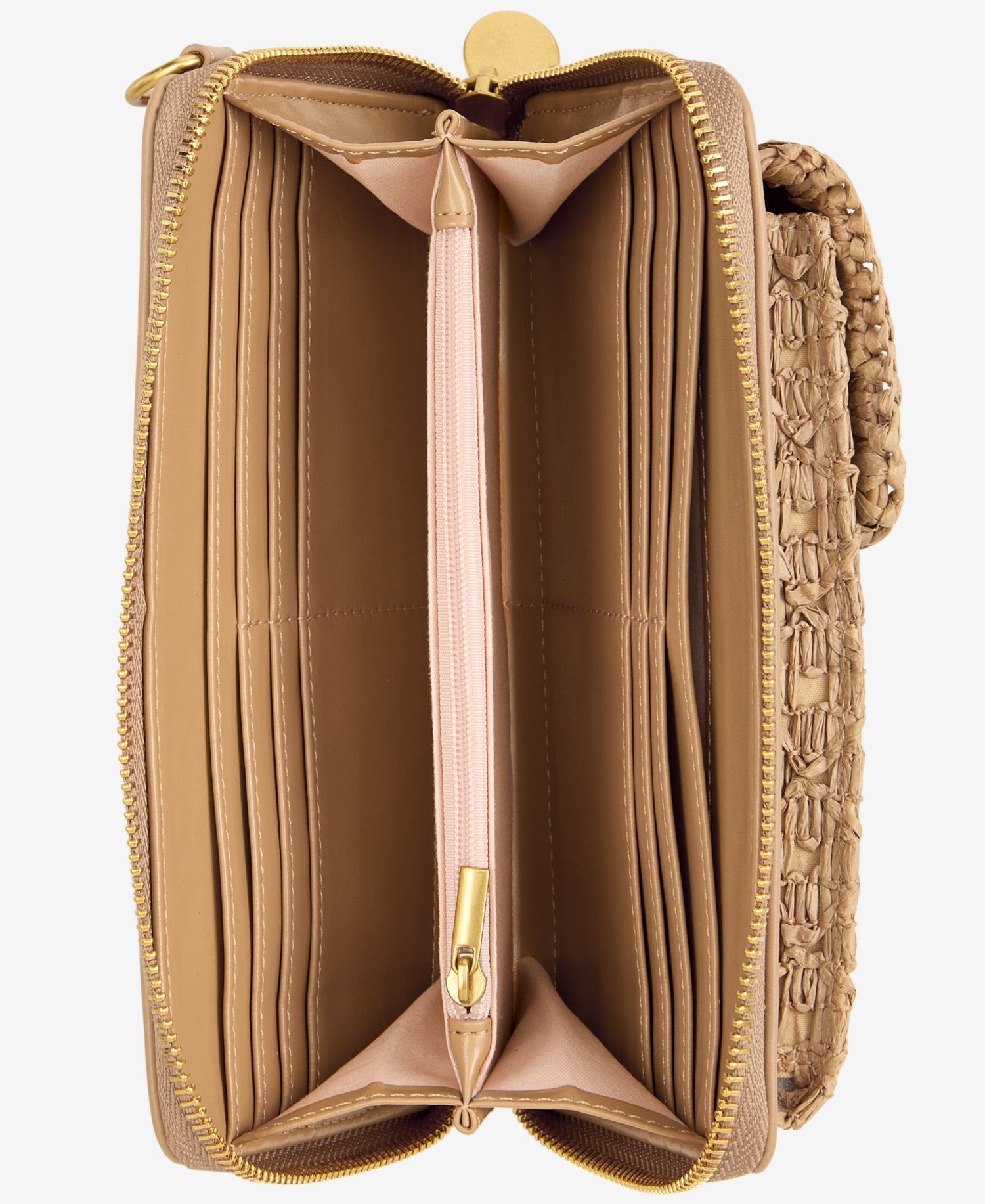 Mini Crochet Straw Phone Crossbody Bag