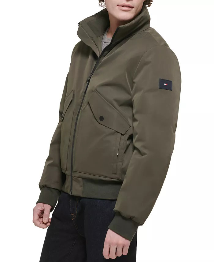 Men's Flex Performance Zip-Front Bomber Jacket - thumbnail 5