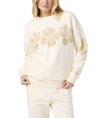 Women's Lei Oversized Crewneck Top