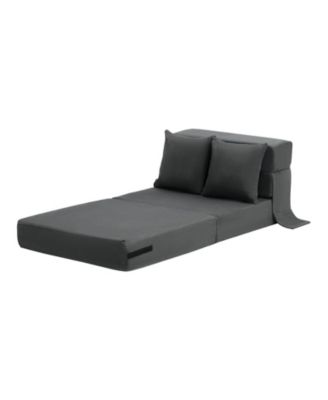 3-in-1 Convertible Folding Sofa Bed with 25D Memory Foam and Washable Cover