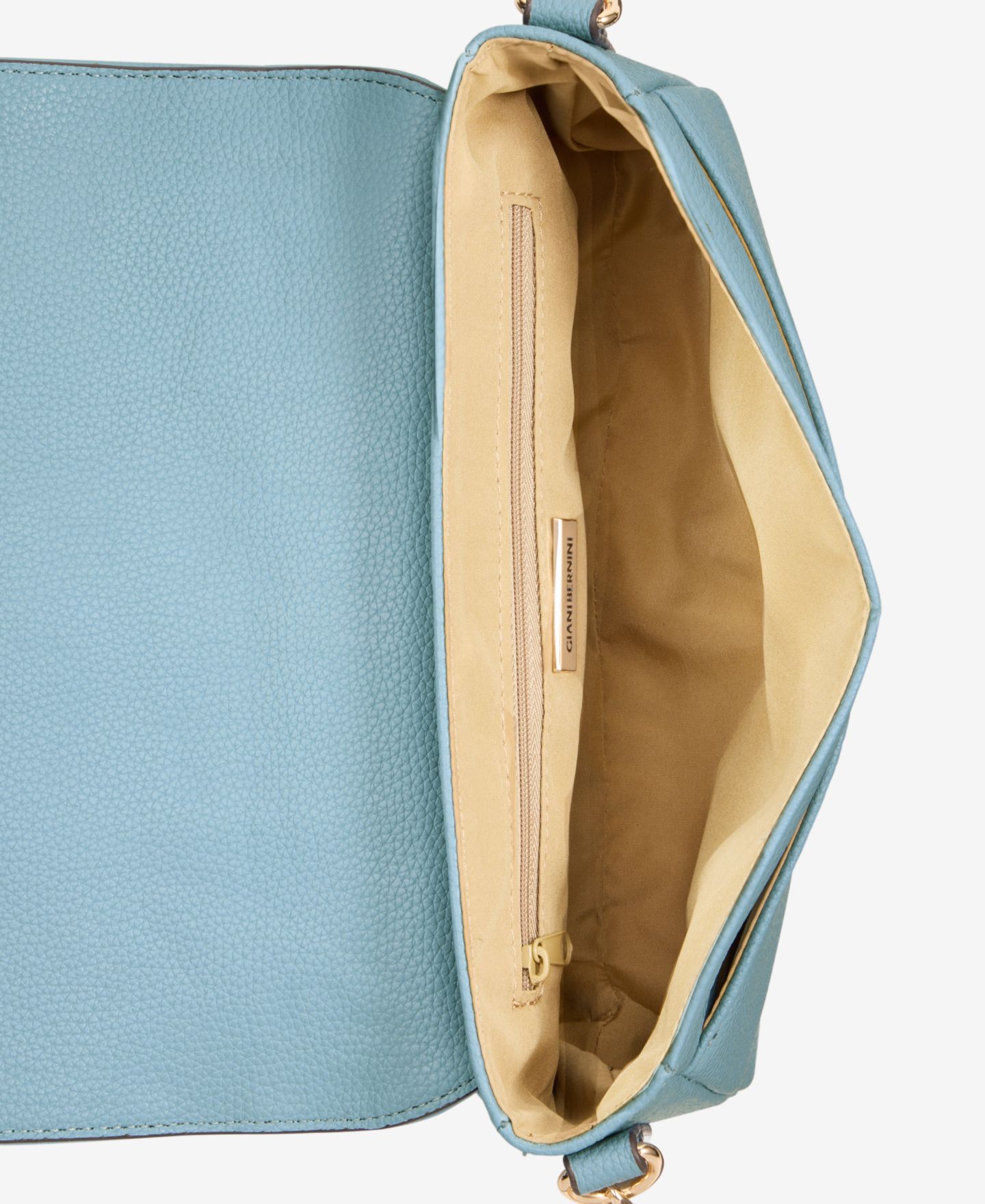 Женская сумка Giani Bernini Vertical Colorblock E/W Crossbody, цвет: Голубой — фото 5