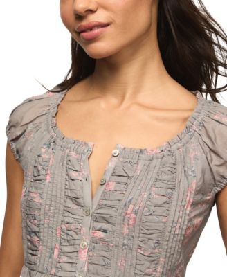 Women's Floral Print Top