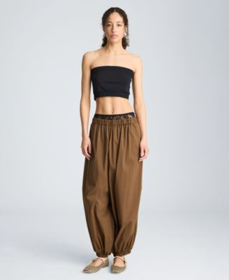 Women's Pull-On Bubble Leg Pants
