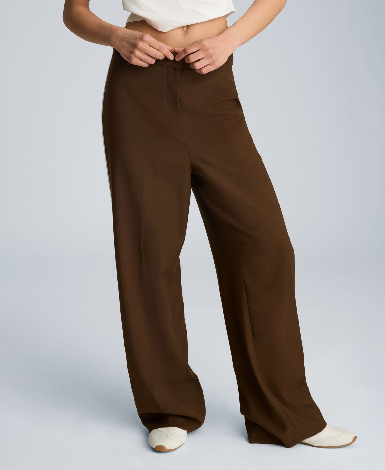 Women's High-Rise Side Piping Pants