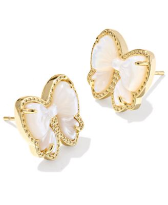 Haley Bow Stud Earrings