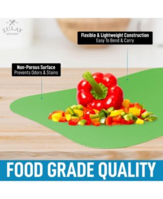 Thick & Durable Non-Slip Flexible Cutting Board Set (3 Piece)