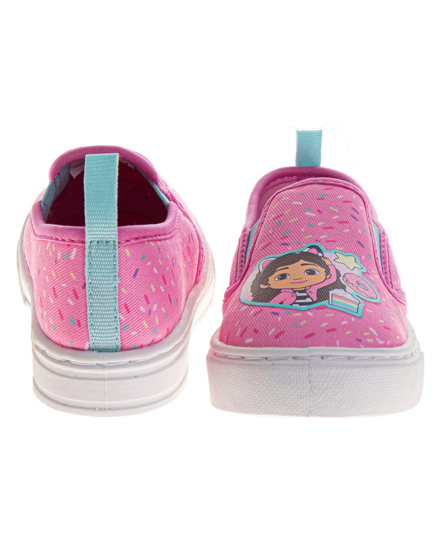 Кроссовки Gabby's Dollhouse Gabby s Dollhouse Slip-On Canvas Shoes для девочек, цвет: Розовый — фото 3