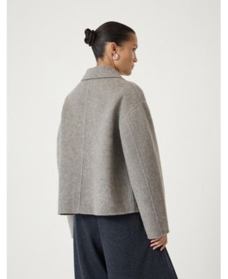 Women's Pure Wool Double Faced Jacket