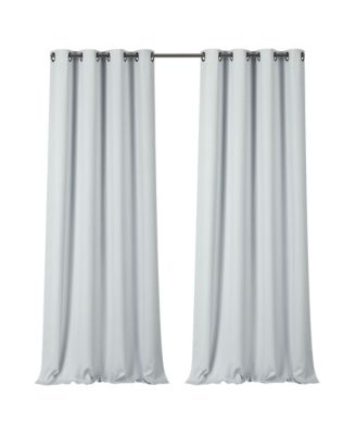 2 Piece Soft Cloud  Grommet Top  Blackout Curtain Panels