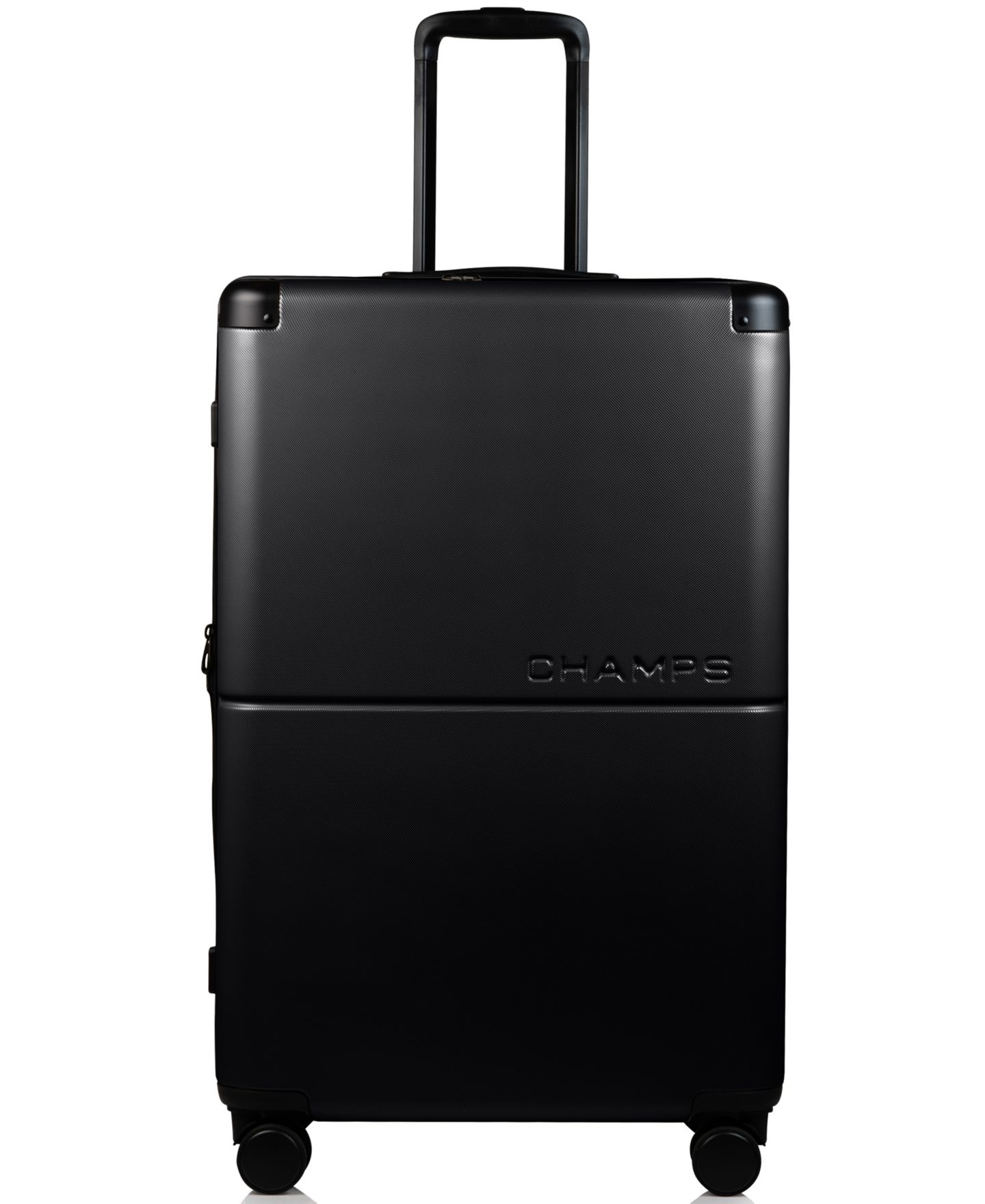 Чемоданы CHAMPS 3-Piece Earth Hardside Luggage Set with USB, цвет: Чёрный — фото 2
