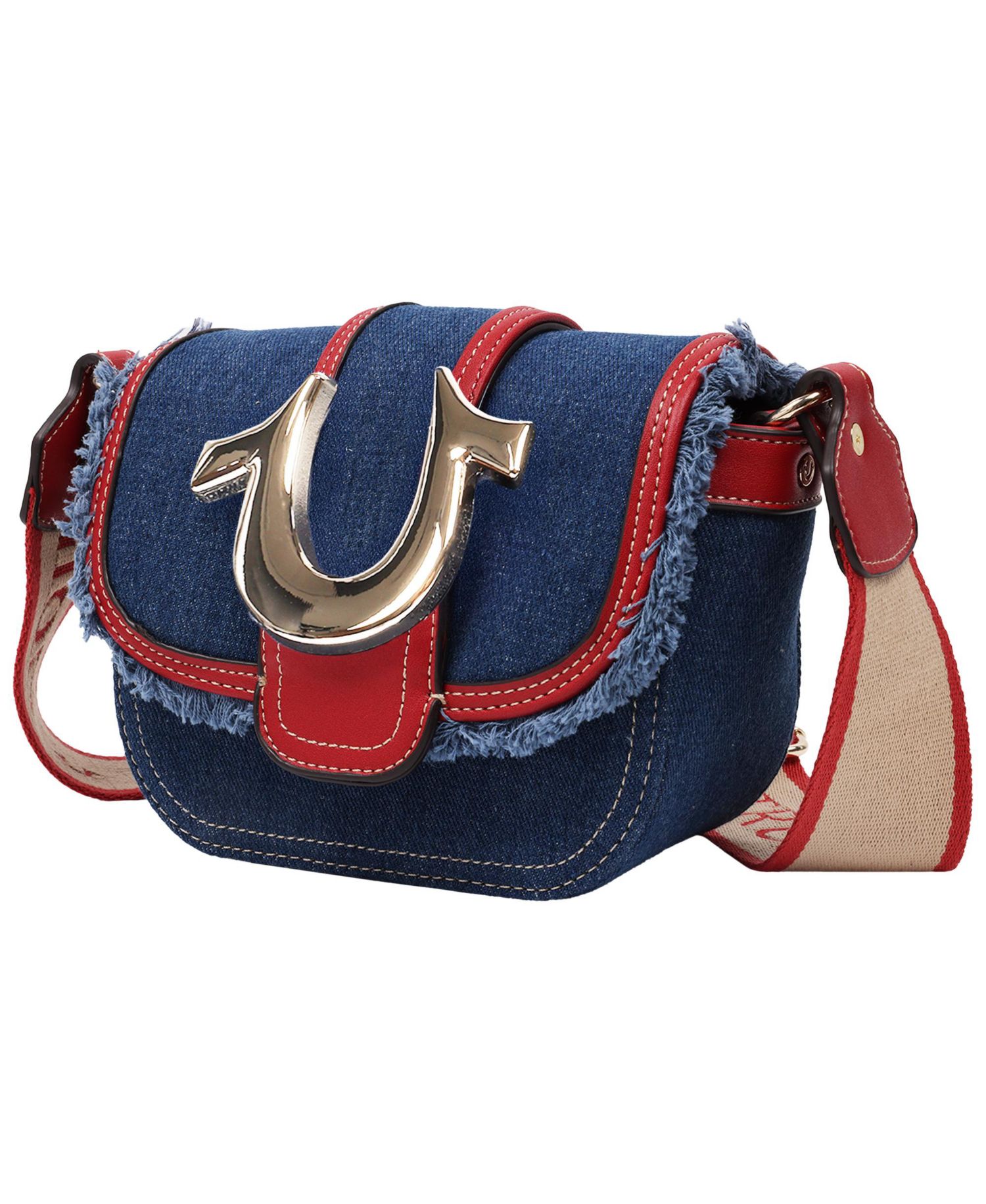 Women's Asher Frayed Edge Mini Flap Crossbody