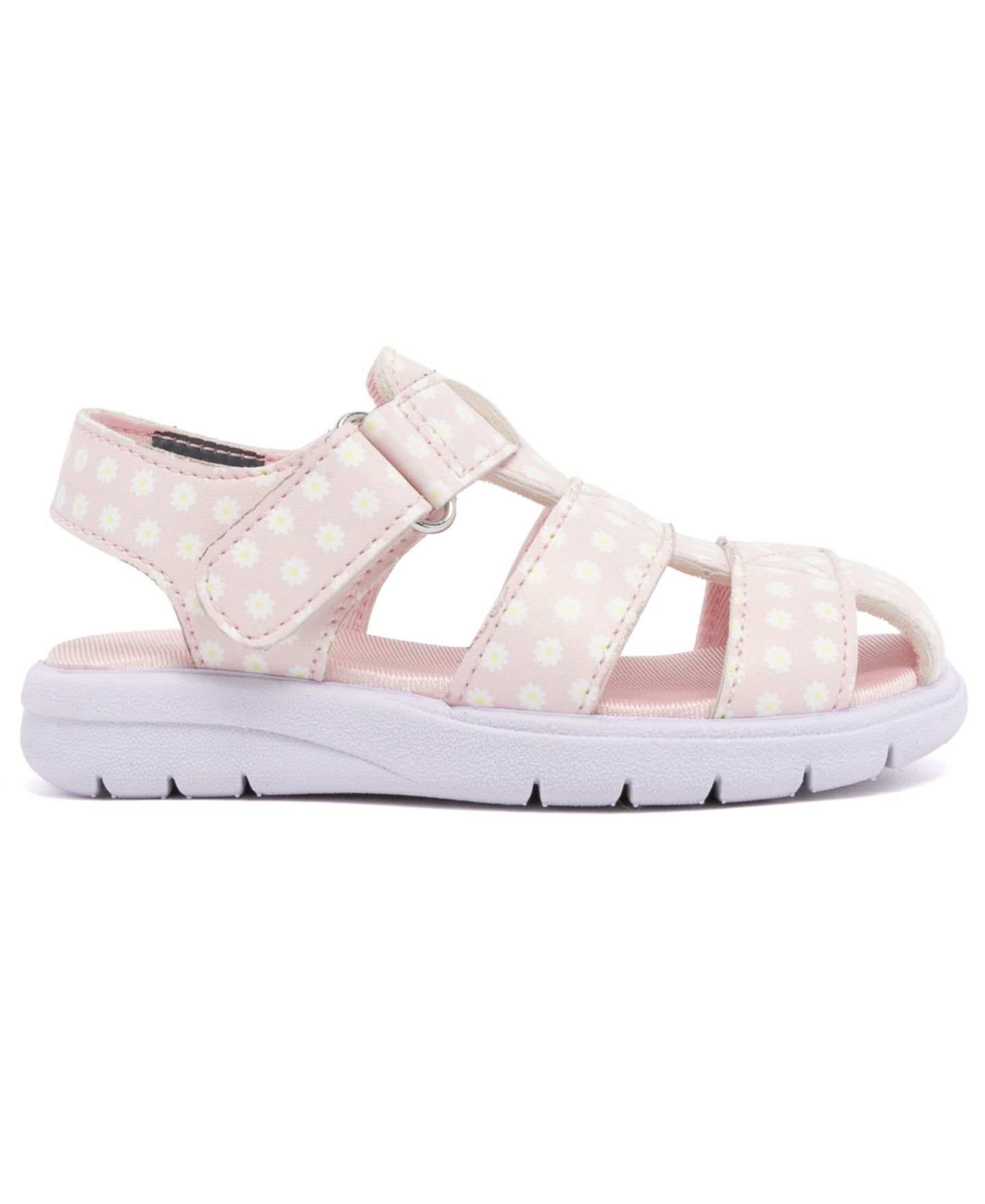 Сандалии Nautica Nautice Jikkel Sandals для девочек, цвет: Розовый / Белый — фото 2