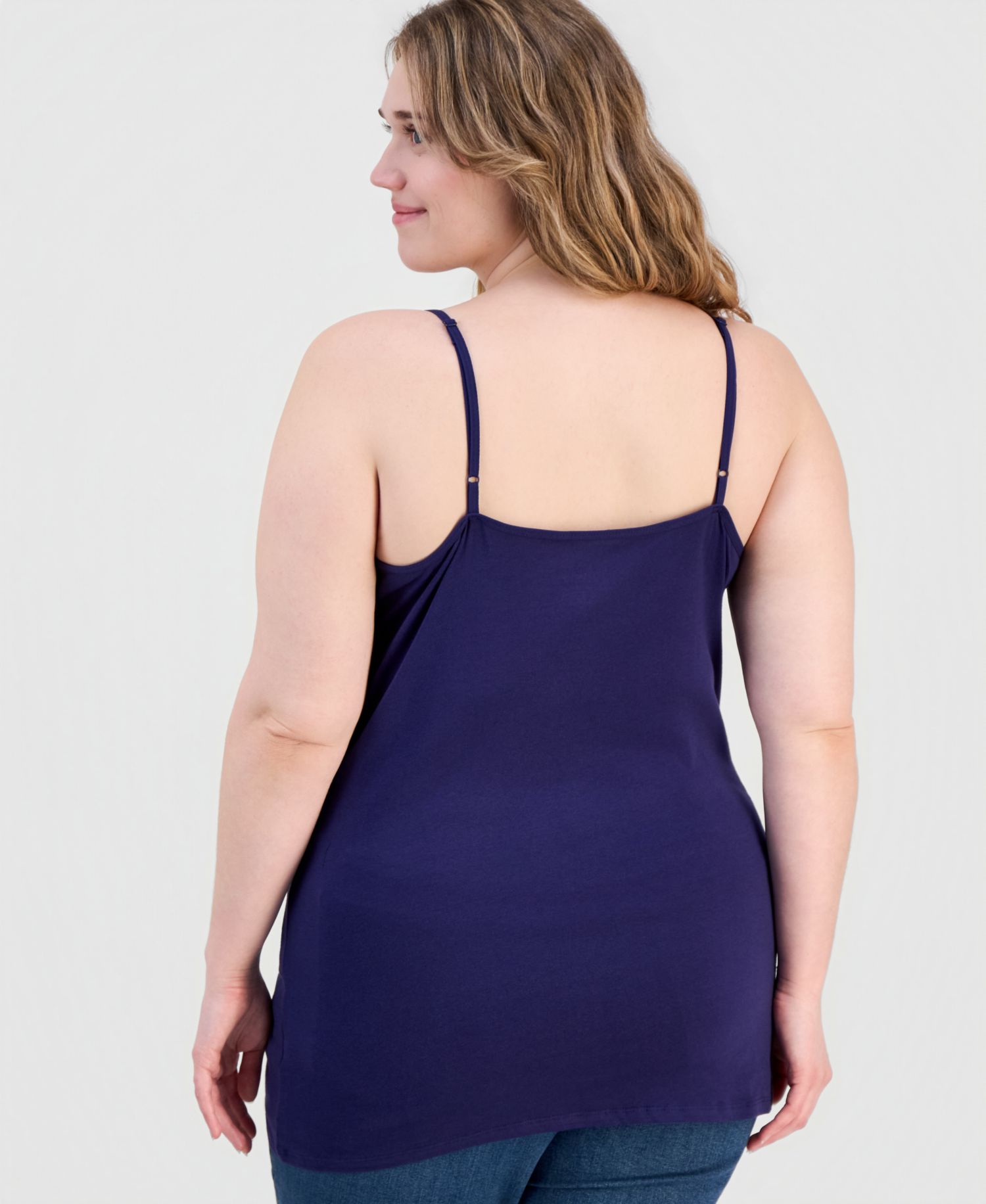 Trendy Plus Size Scoop-Neck Sleeveless Top