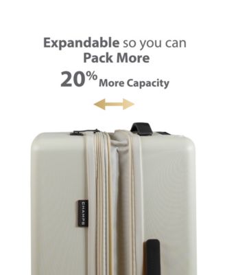 3-Piece Vintage Muse Collection Hardside Luggage Set