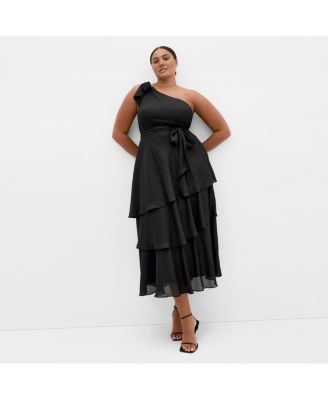 Women's Enchant Haze One Shoulder Maxi Dress