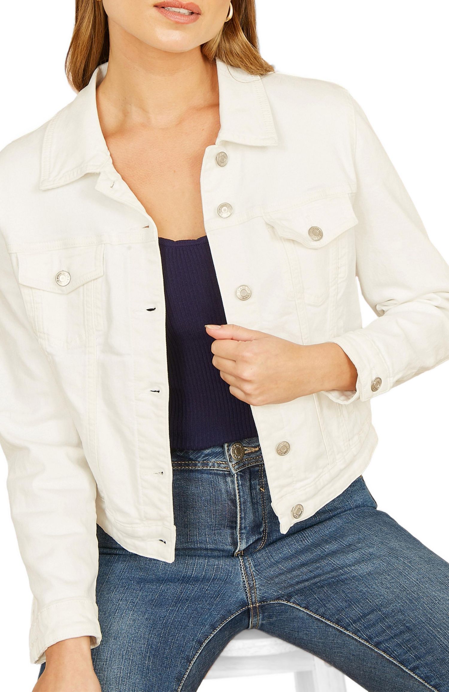 Women's Stretch Cotton Denim Jacket