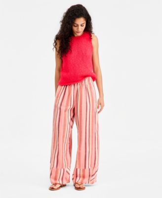 Women's Days End Solar Stripe Wide-Leg Pants 