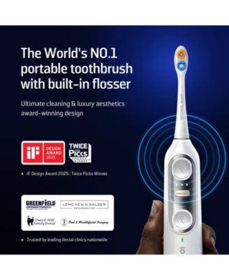 NEOS II Electric Toothbrush with Water Flosser, Sonic Electric Toothbrush for Adults, Cordless Water Flosser for Travel