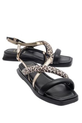 Women's Shoes Leamil Leather Sandal