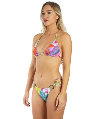Women's Tropical Print Bikini Set - Luxury Resort Swimwear