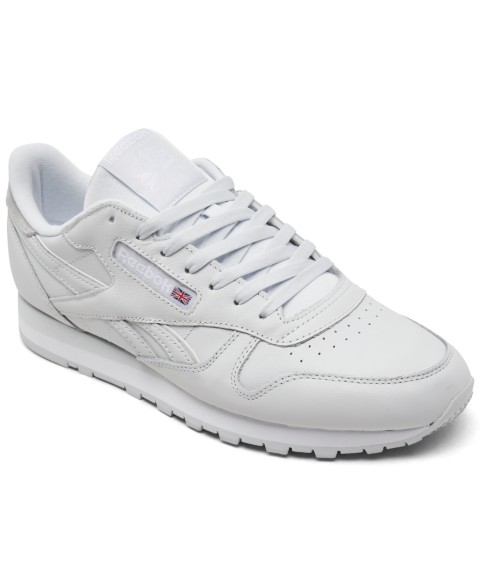 Мужские Reebok Men's Classic Leather Casual Sneakers from Finish Line