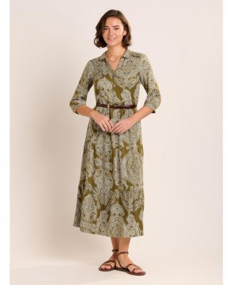 Women's Chara Tiered Maxi Shirt Dress