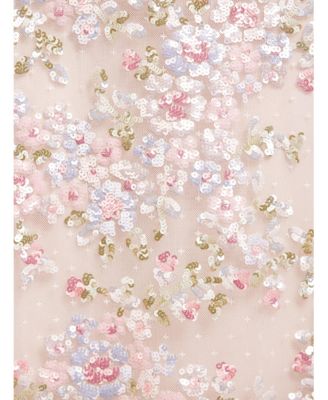 Women's Dream Garland Puff Sleeve Ankle Gown