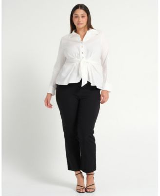 Women's Kora Straight Leg High Rise Slim Pant