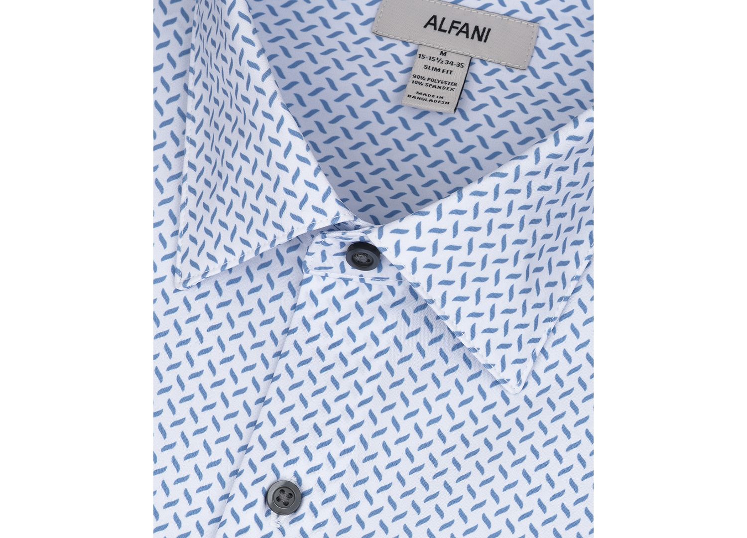 Men's Collared Slim-Fit Shirt