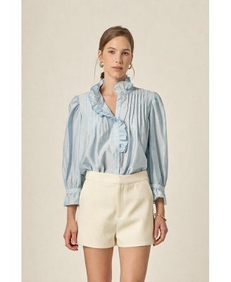 Women's Ruffle Detailed Blouse