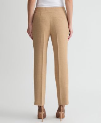 Women's Clean-Waist Straight-Leg Pants