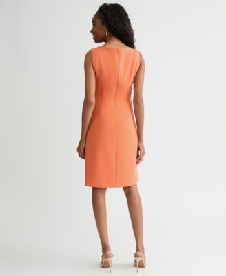 Women's Belted Sheath Dress