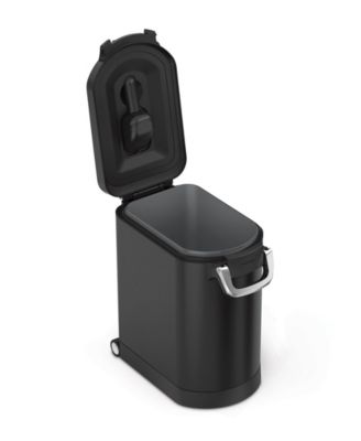 Medium Pet Food Can, Storage Container with Magnetic Scoop