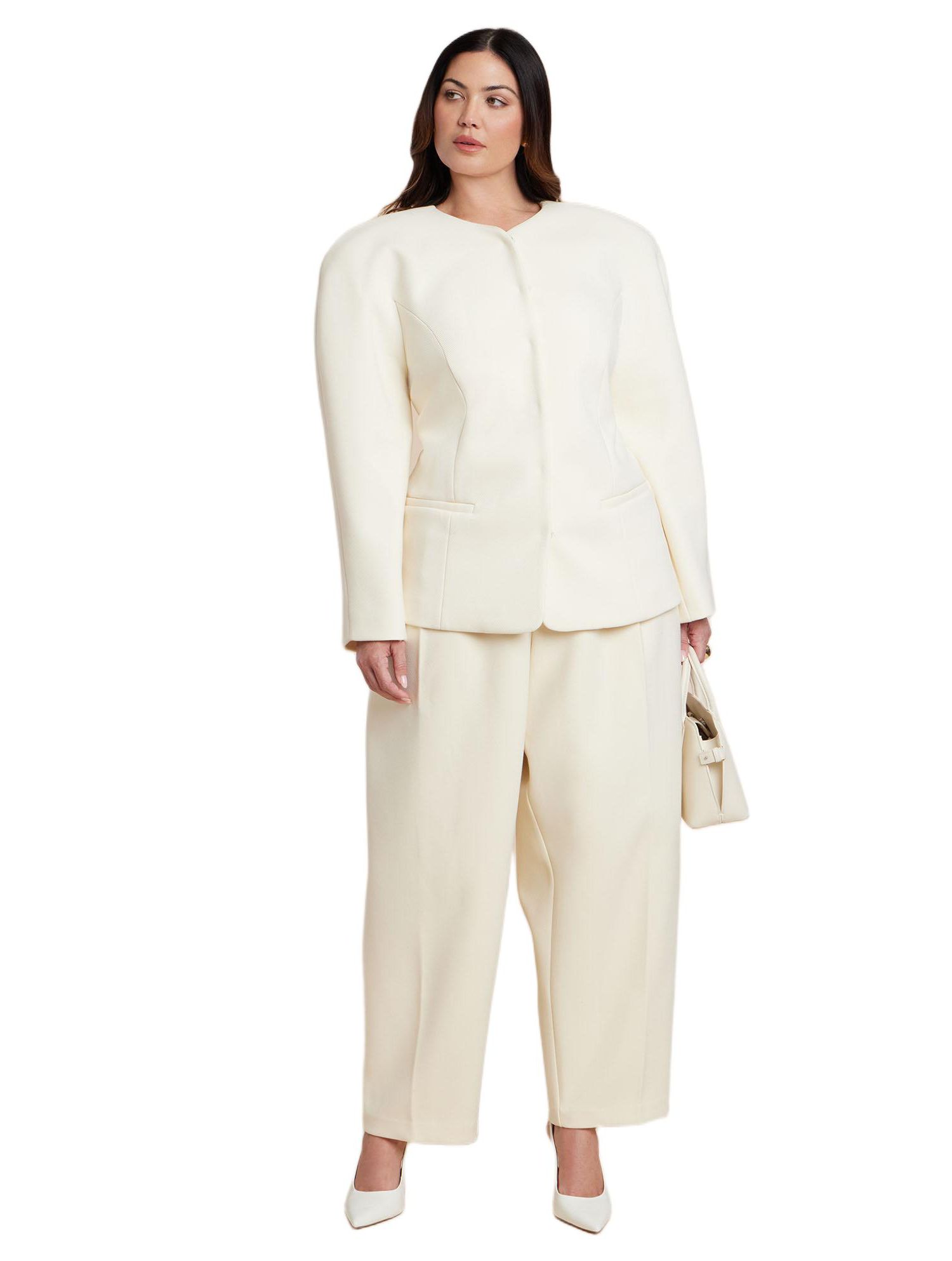Women's Rounded Hourglass Blazer