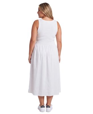 White Plus Size Dresses