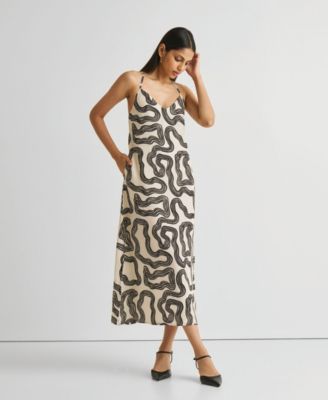 Women's Midi Slip Dress
