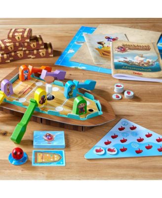 Capt'n Pepe: Treasure Ahoy - A Cooperative Pirate Board Game, Adventure and Treasure Hunt for Kids and Families, Legacy Game for Ages 6+