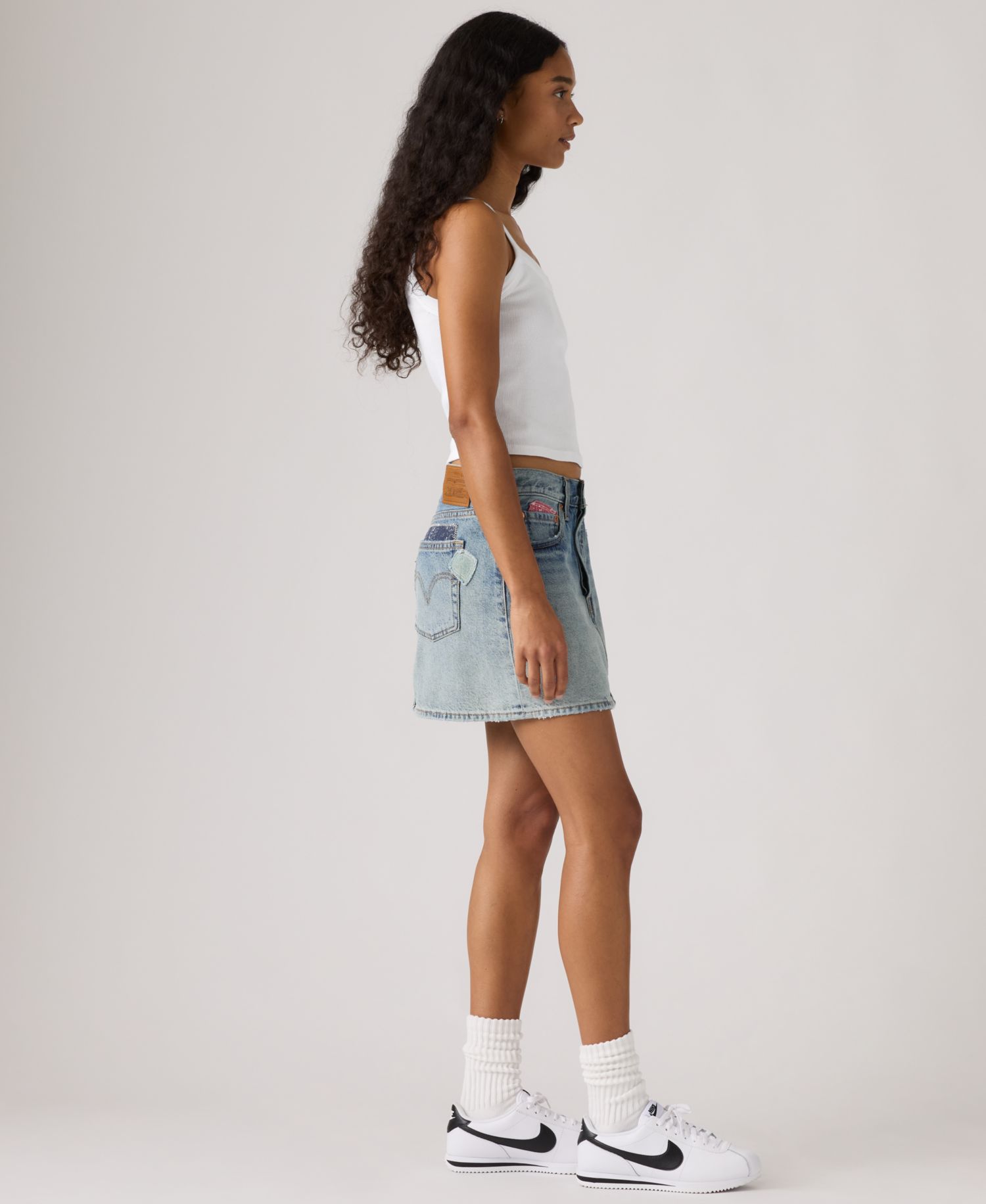 Premium Women's Icon Cotton Denim Skirt