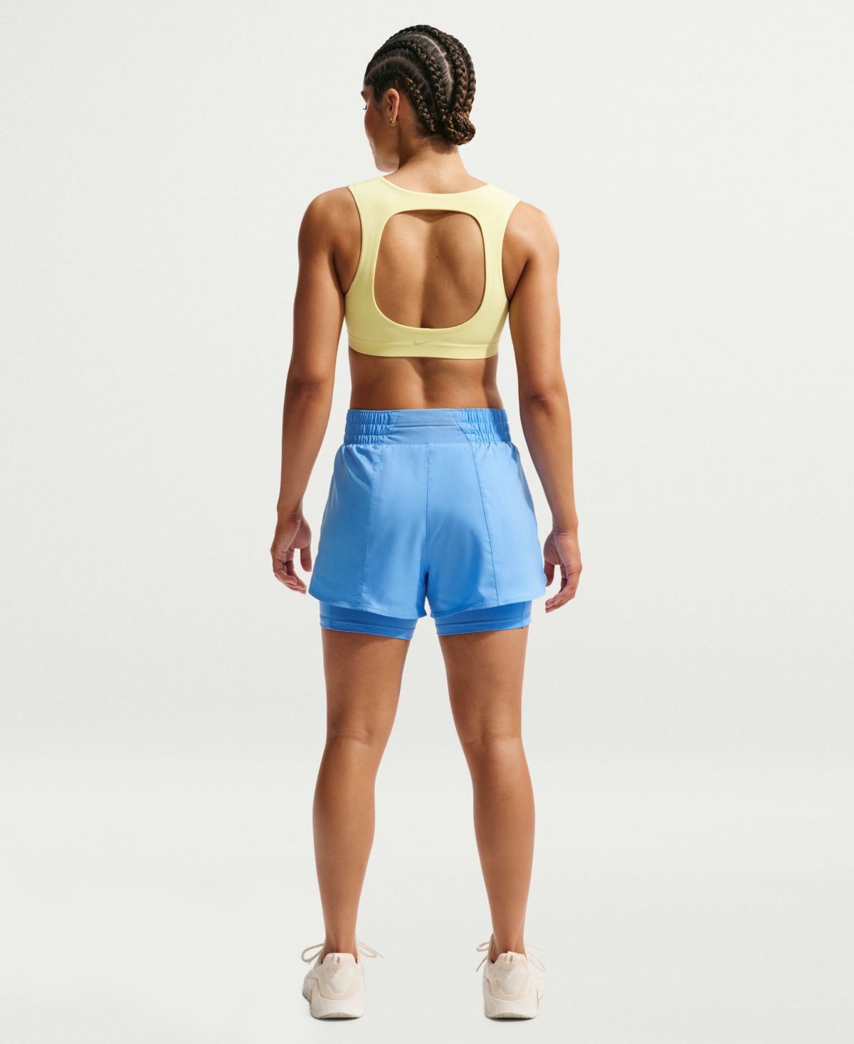 Nike One Women's Dri-Fit High-Waist 2-in-1 Shorts