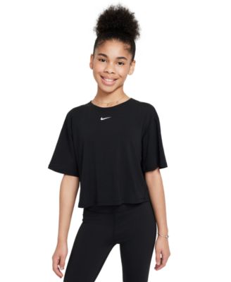 Girls' 7-16 One Relaxed Dri-Fit Short-Sleeve T-Shirt