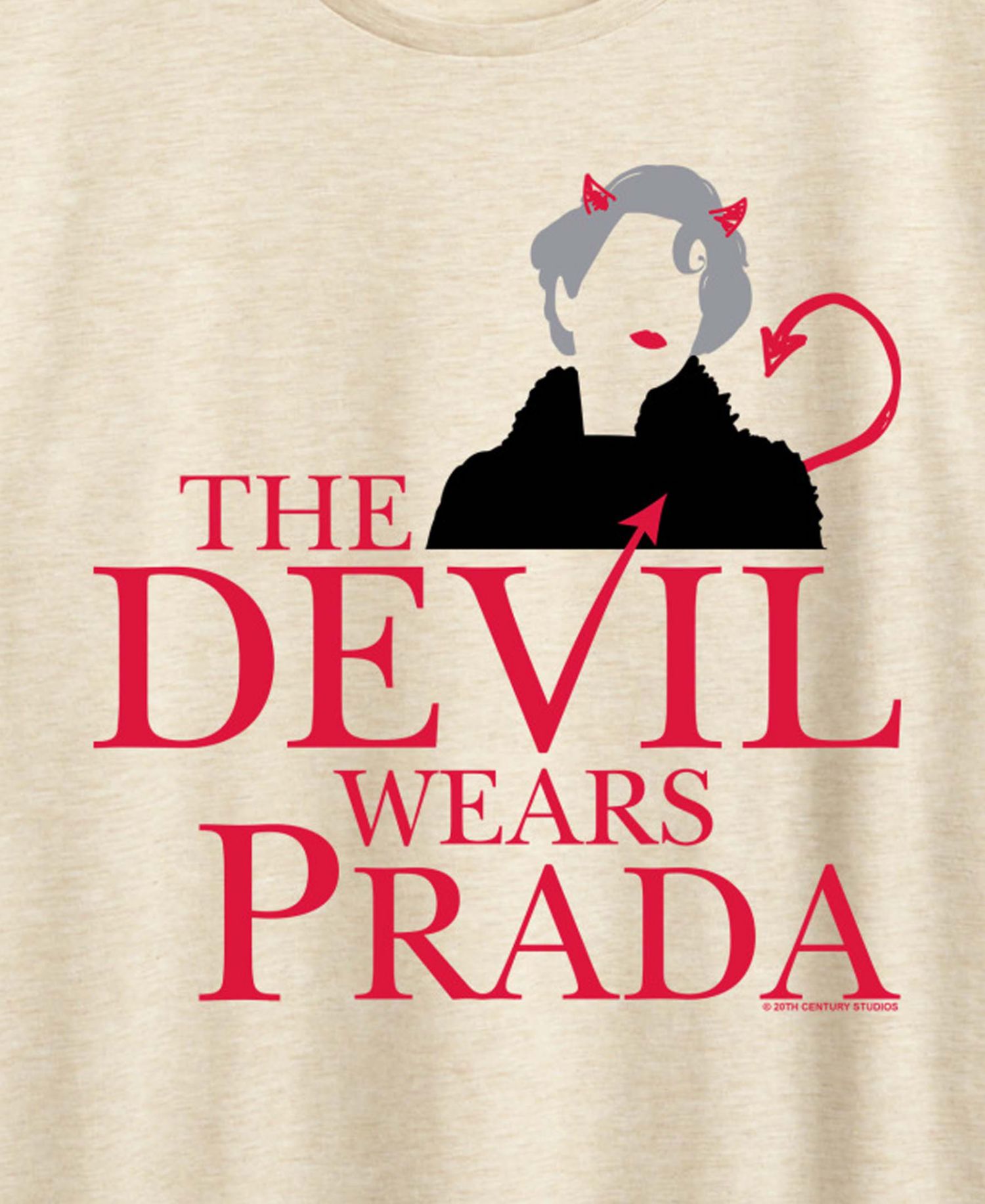 Plus Size The Devil Wears Prada Miranda logo Short-Sleeve T-Shirt