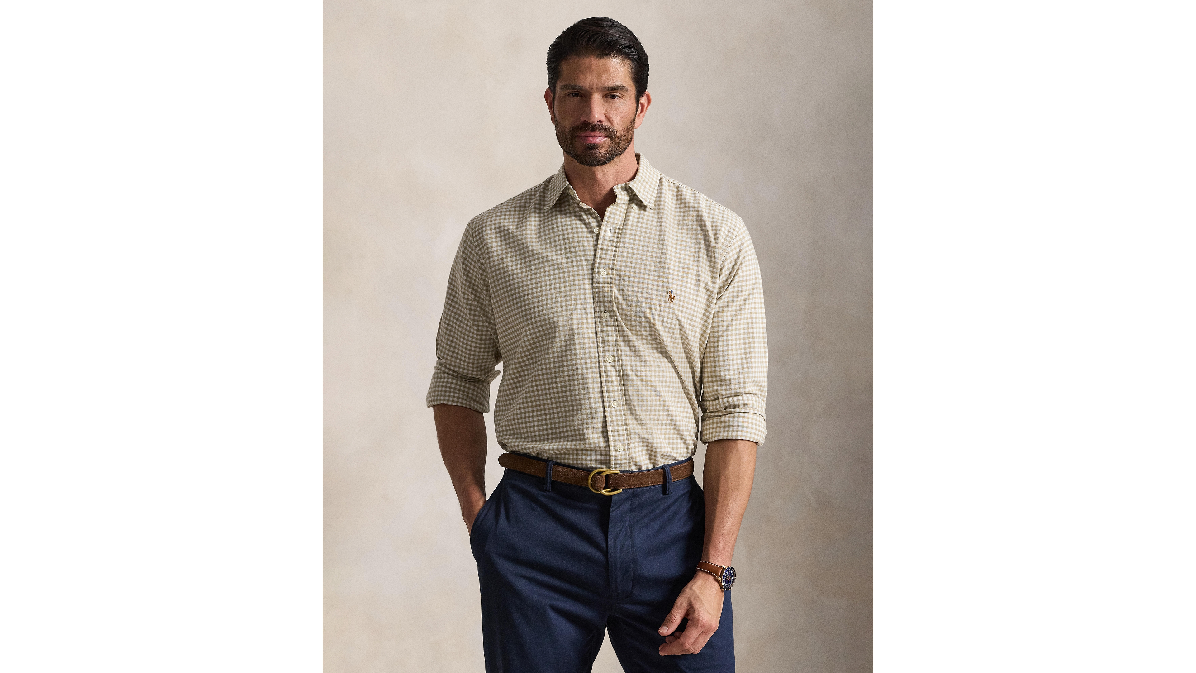 Polo Ralph Lauren Men's Big & Tall Iconic Oxford Shirt