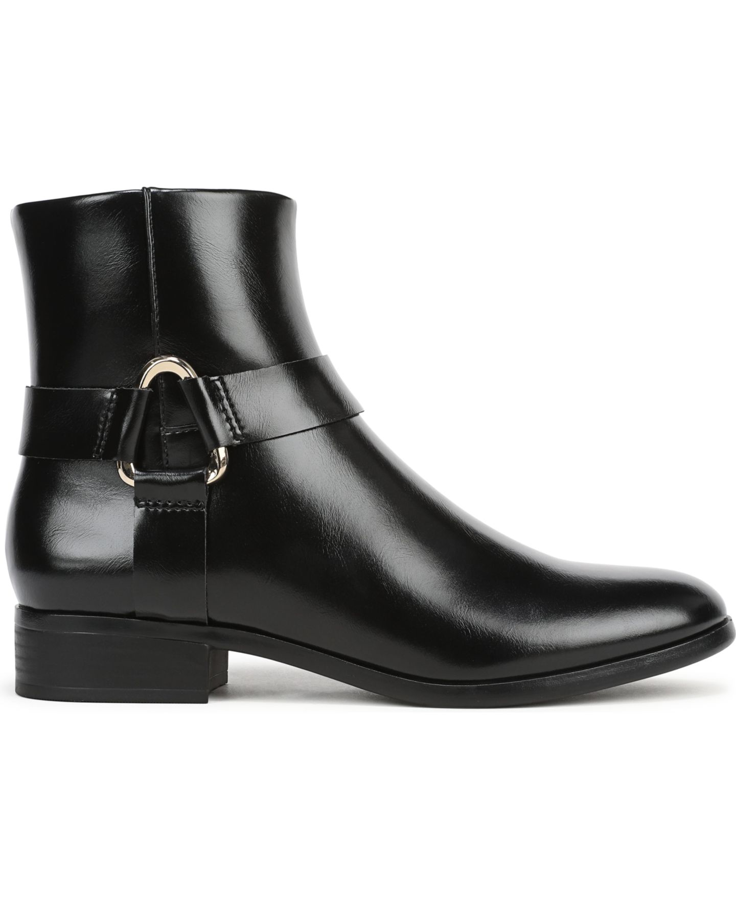 Женские ботинки LifeStride Simona Zip Short Booties, цвет: Чёрный искусственная лаковая кожа — фото 2