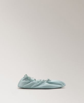 Women's Elastic Satin Ballet Flats