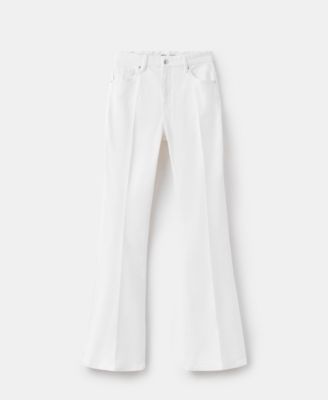 Women's Violet Flared High-Rise Jeans