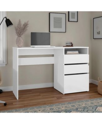  Louisiana Writing Computer Desk, Three Drawers