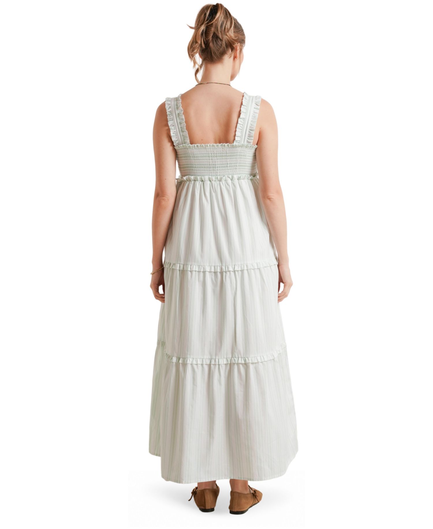 Emma Maternity and Nursing Maxi Dress