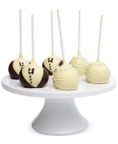 Chocolate Covered Company® 10-Pc. Wedding Belgian Chocolate Dipped Cake Pops